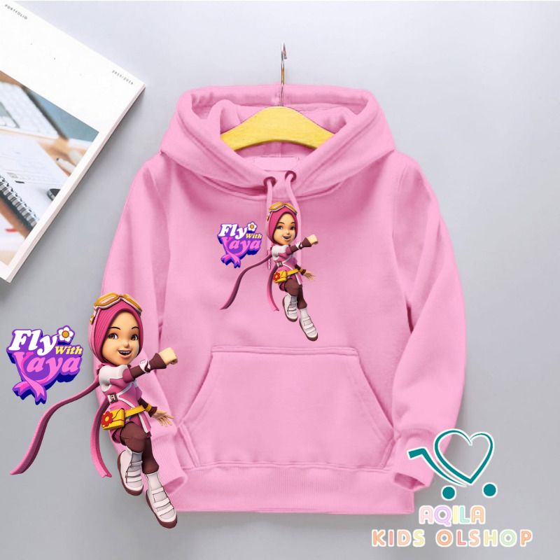 hoodie anak yaya with fly yaya