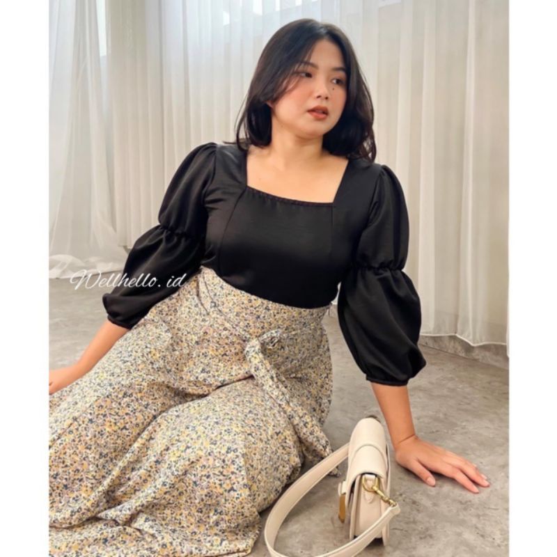 Baju Sabrina | Qera Blouse | Baju Sabrina Wanita | Baju Sabrina Jumbo | Atasan