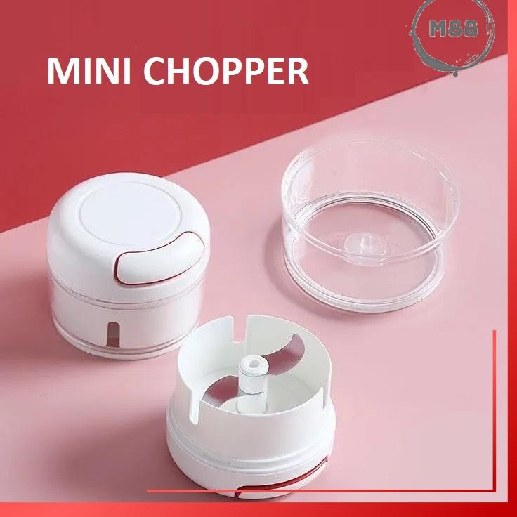 ✓ MARKAS88 Blender Bumbu Mini Chopper Gilingan Bumbu Blender Bawang Penghalus Bumbu Blender Mini
