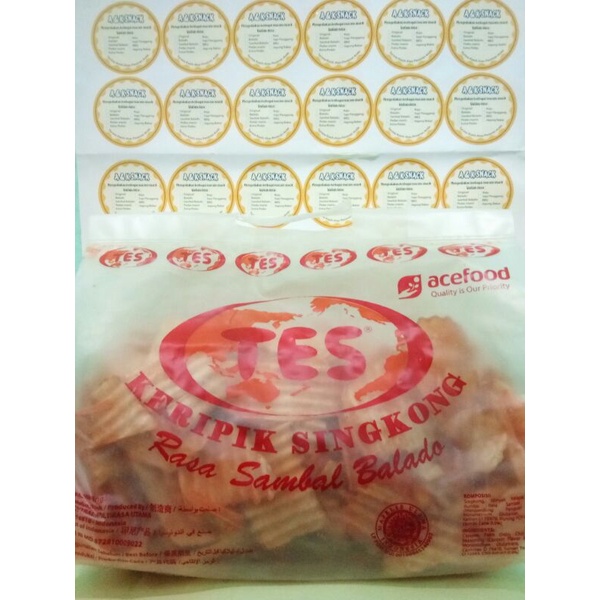 

Keripik Singkong TES Original 500gr