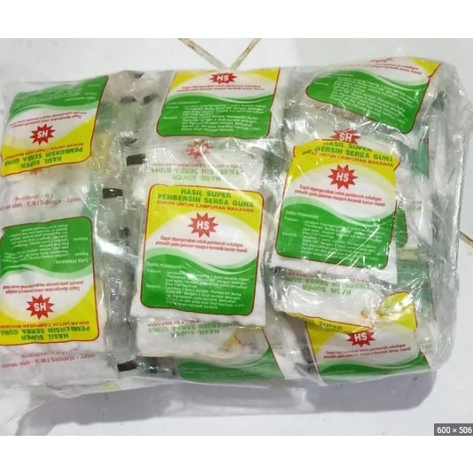 citrun hs sitrun pembersih baju pemutih baju pembersih serbaguna 12 sachet