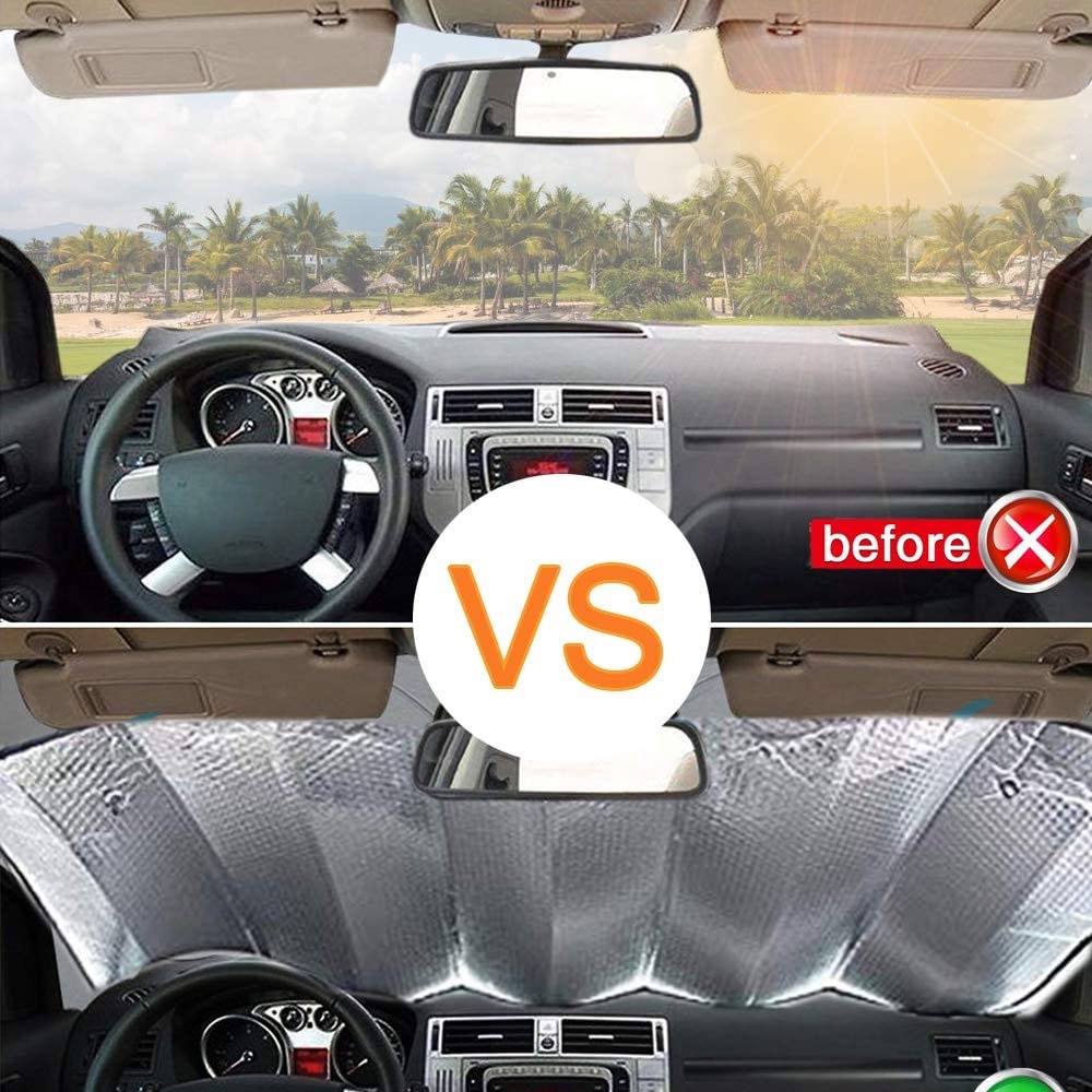 Pelindung Dashboard Mobil  Sun Shield Krey Anti Panas Mobil Pelindung Kaca Kabin Car Sun Shade Penutup Kaca Mobil Sunshield Tabir Pelindung Kaca Mobil Cover Kaca Mobil Anti Panas Penutup Kaca Mobil Murah Penahan Panas Tabir Surya Dasbor Mobil