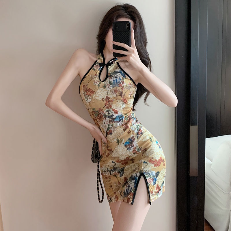 DR017 Dress Mini BodyCon Dress Sexy Dress Lengan SLEEVES Korean Style Elegan Dress SILK MATERIAL COMFORTABLE ELEGANT INNER DRESS