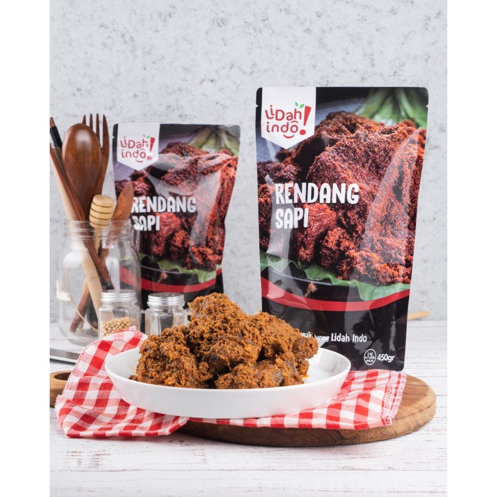 

[Ready Stock]Bisa COD Rendang Sapi siap makan - Daging Paha, 450 Gram