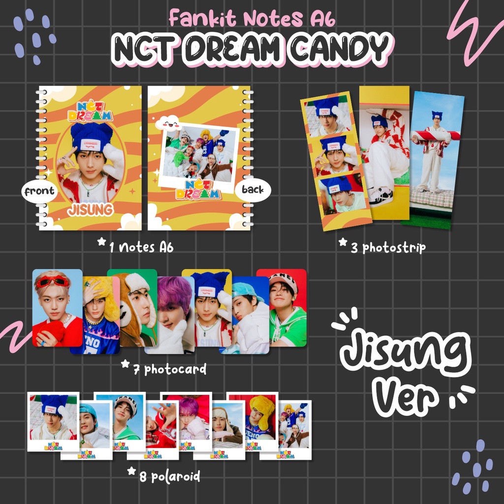 

FANKIT NOTES A6 NCT DREAM CANDY