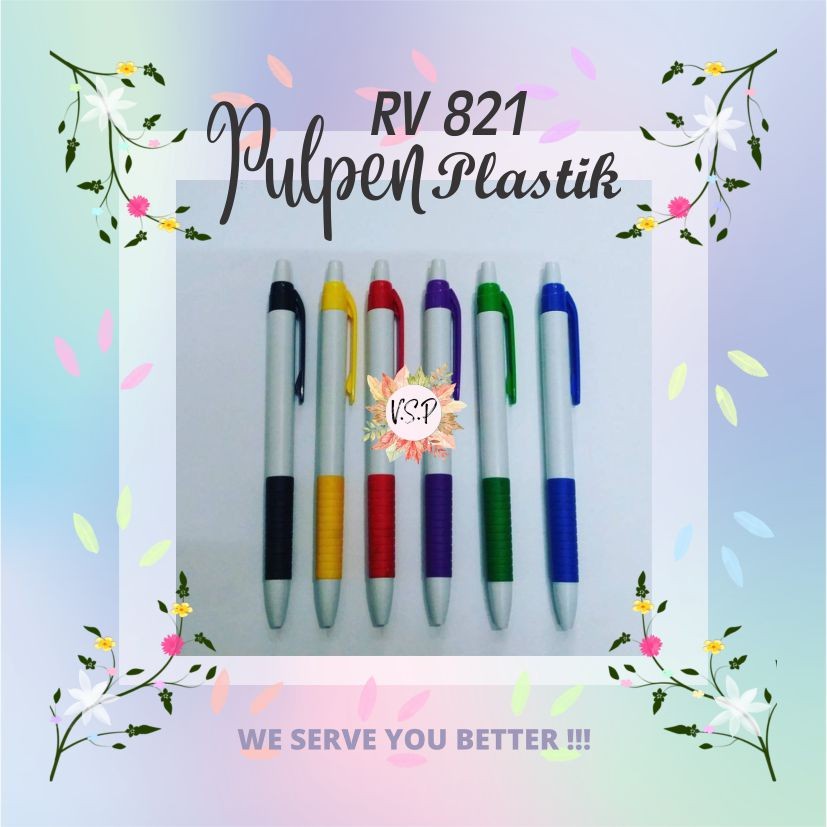 

Pulpen Plastik RV 821 / Souvenir Wedding Seminar kit Murah