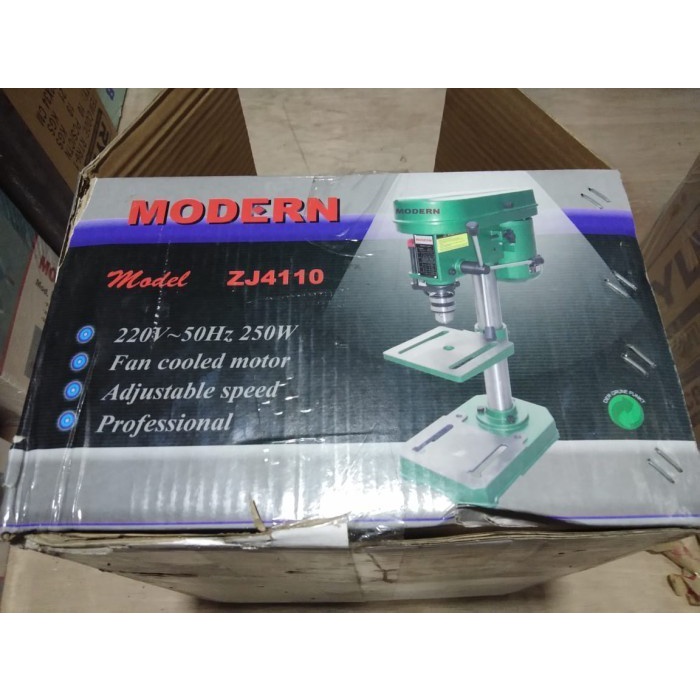 MODERN Mesin Bor Duduk 13 mm Bench Drill ZJ-4110 Model Mollar Oscar