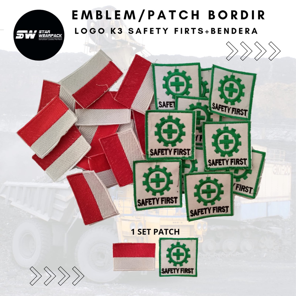 Star Wearpack - Emblem K3 dan Bendera