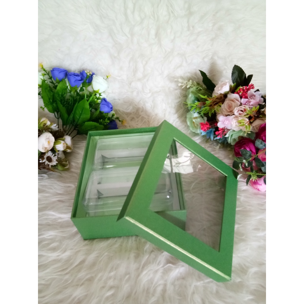 

Dilima Box Toples Kue Kering isi 2 toples / Box Kotak 2 Toples Kue Kering 400gr / Box Toples Kotak 19x17x7 / Box 2 Toples 19x17x7