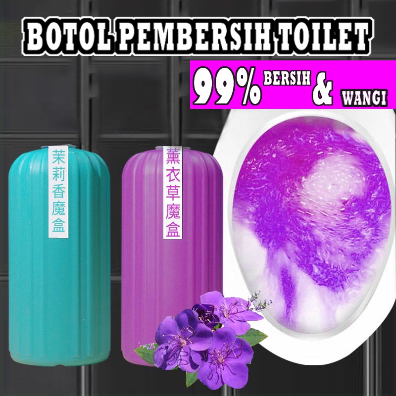 Pembersih Penyegar Kloset Toilet Automatic Cleaner Pembersih WC Tahan 80hari / Pengharum Toilet