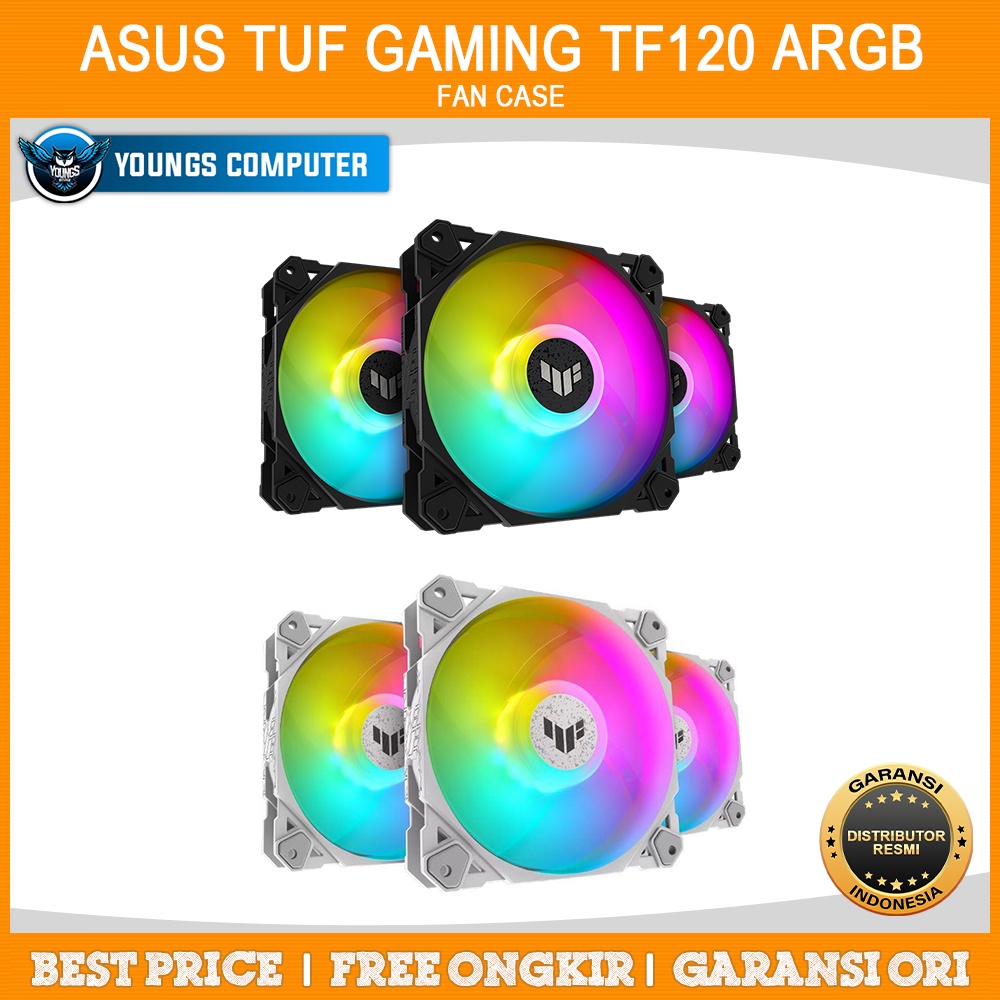 Fan Case ASUS TUF GAMING TF120 ARGB Fan 3 in 1 with ARGB Controller