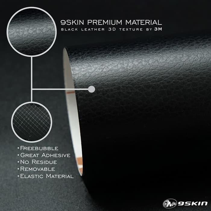 Garskin ASUS ROG Zephyrus M16 Vynil Black Leather FRONT