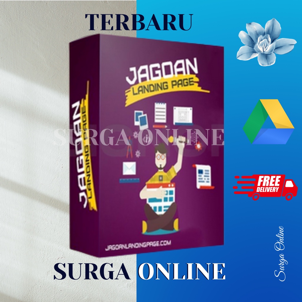 JAGOAN LANDING PAGE - BELAJAR CARA MEMBUAT LANDING PGAE DARI AWAL SAMPAI MAHIR