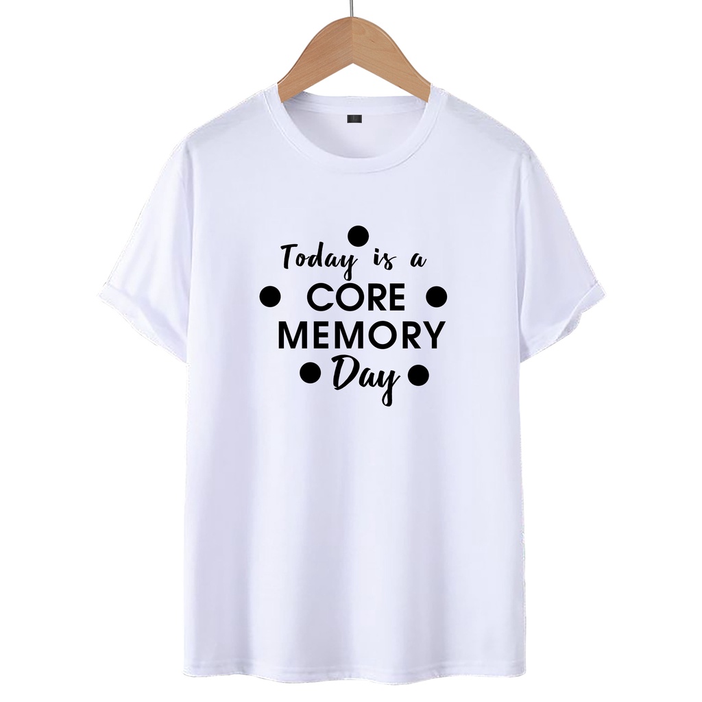 KAOS T-SHIRT MEMORY / KAOS DISTRO WANITA.