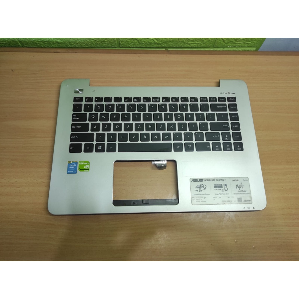 Frame Keyboard Palmrest Laptop Asus A455L