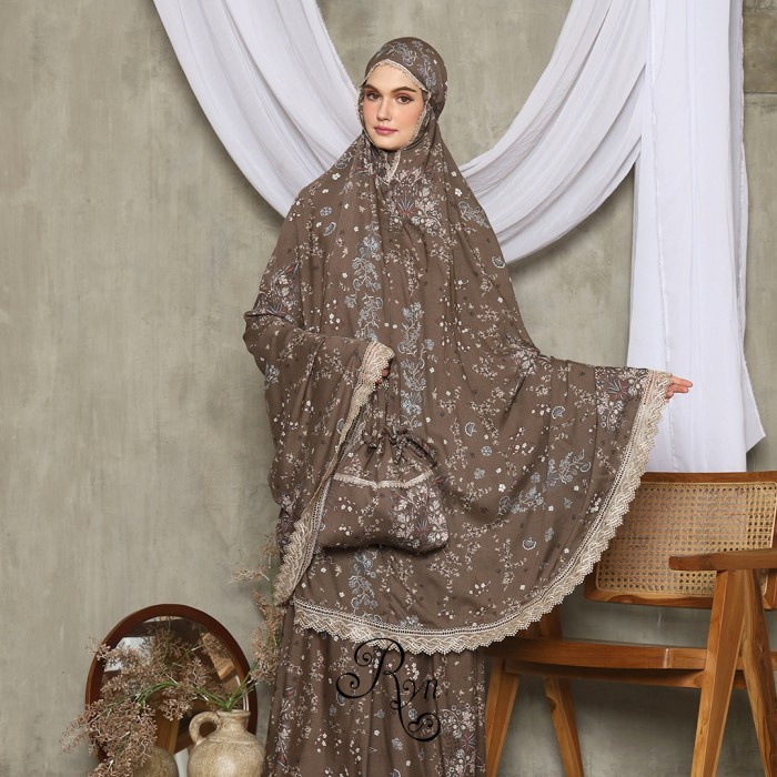 Mukena Rayyan Kirania Series Rayon Ryn Jumbo