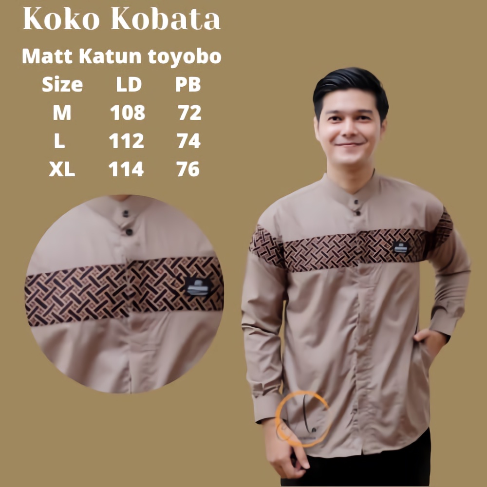 baju koko KURTA Pakistan TOYOBO lengan panjang super premium