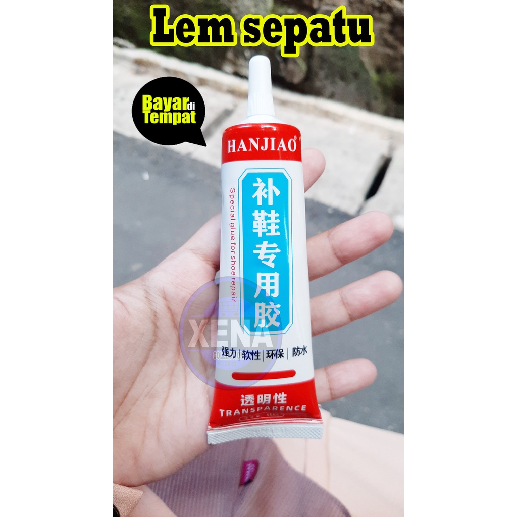 Lem Perekat Sepatu Baihere 60ml Super Kuat / Cairan Penambal Sol Sepatu Sendal Heels / Lem Perbaikan Serbaguna Tahan Air / Shoes Glue