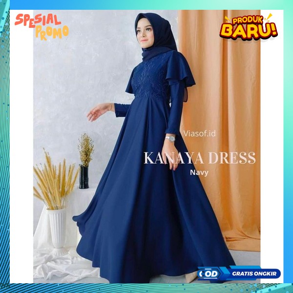 Pskaian Pesta Kondangan Ibu2 Ganis Polos Premium Gamid Motif Simpel Bajy Gamis Perempuan Dewasa Atas