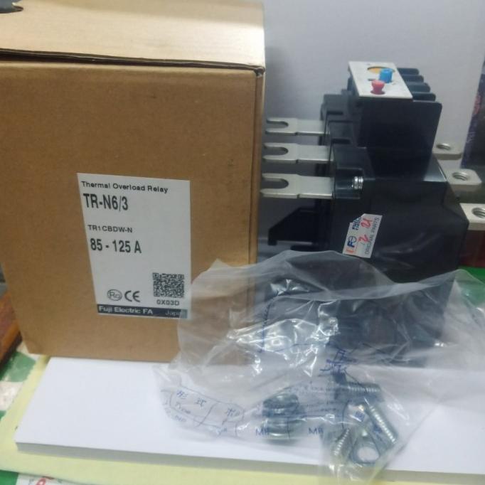 Thermal Overload Fuji Relay Overload TR-N6/3 Fuji Electric