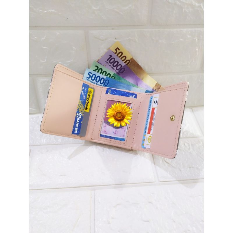 Dompet clutch wanita lipat 3