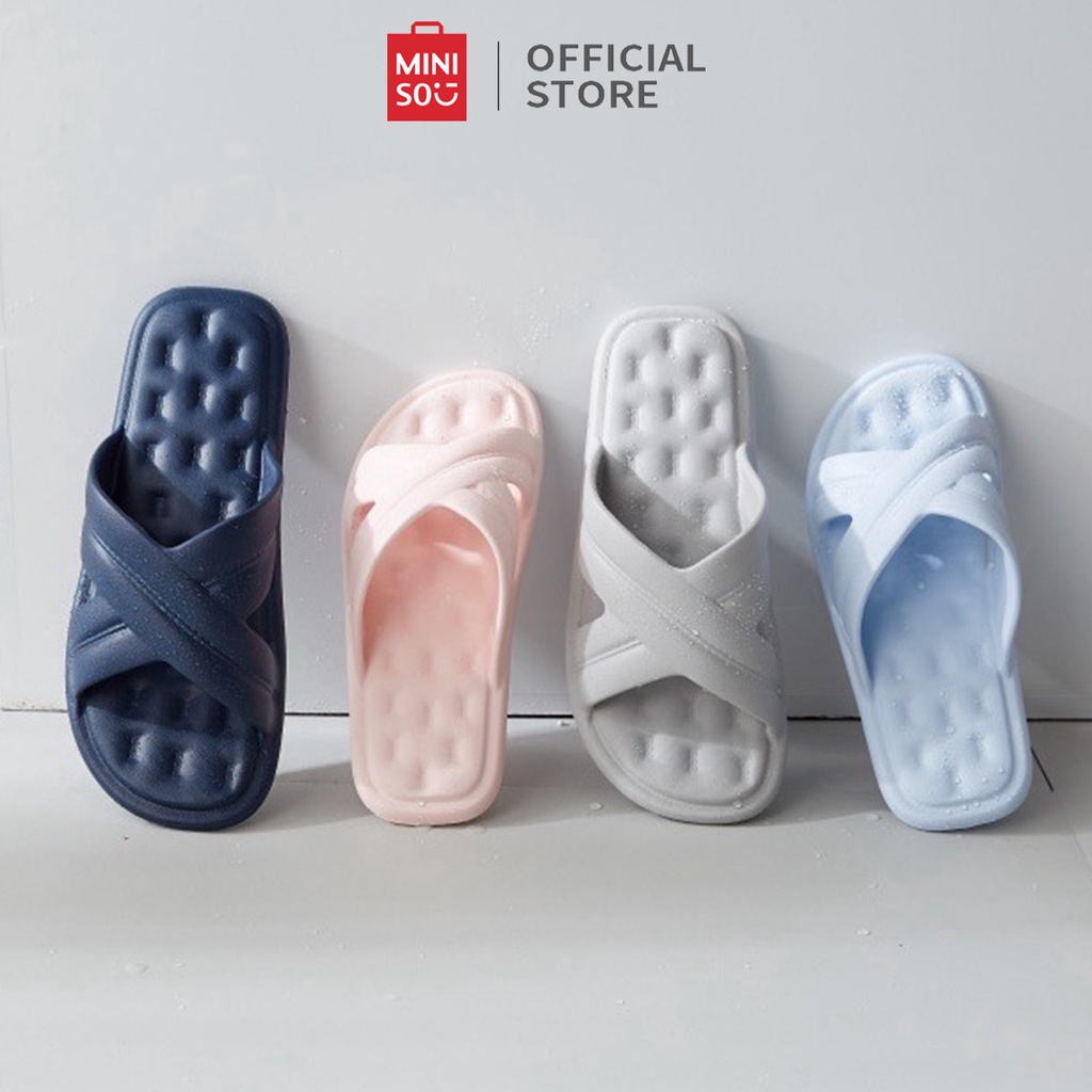 MINISO Sandal Jepit Wanita Kamar Mandi Sendal Pria Selop Comfortable Nyaman Dewasa Flip Flop Non Sli