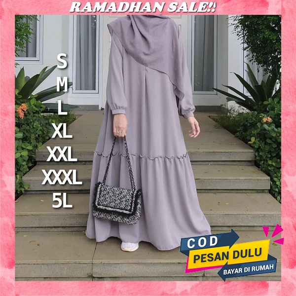 Mf Store - Cod - Gamis Abaya Turky Bordir Mewah - Baju Abaya Turki Terbaru 2023 - Baju Abaya Terbaru