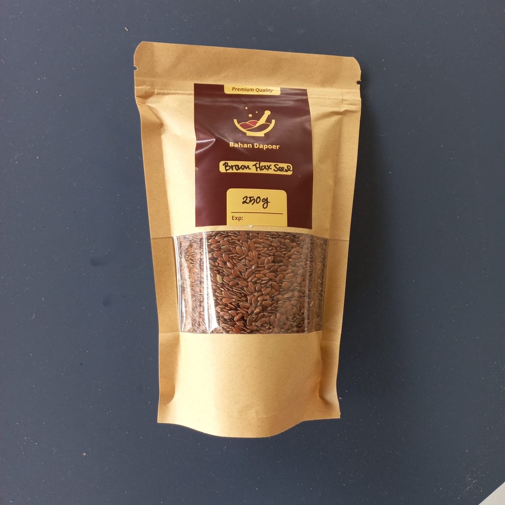 

Brown Flaxseed / Biji Rami Organik 100% Premium | Flax Seed 250 gram