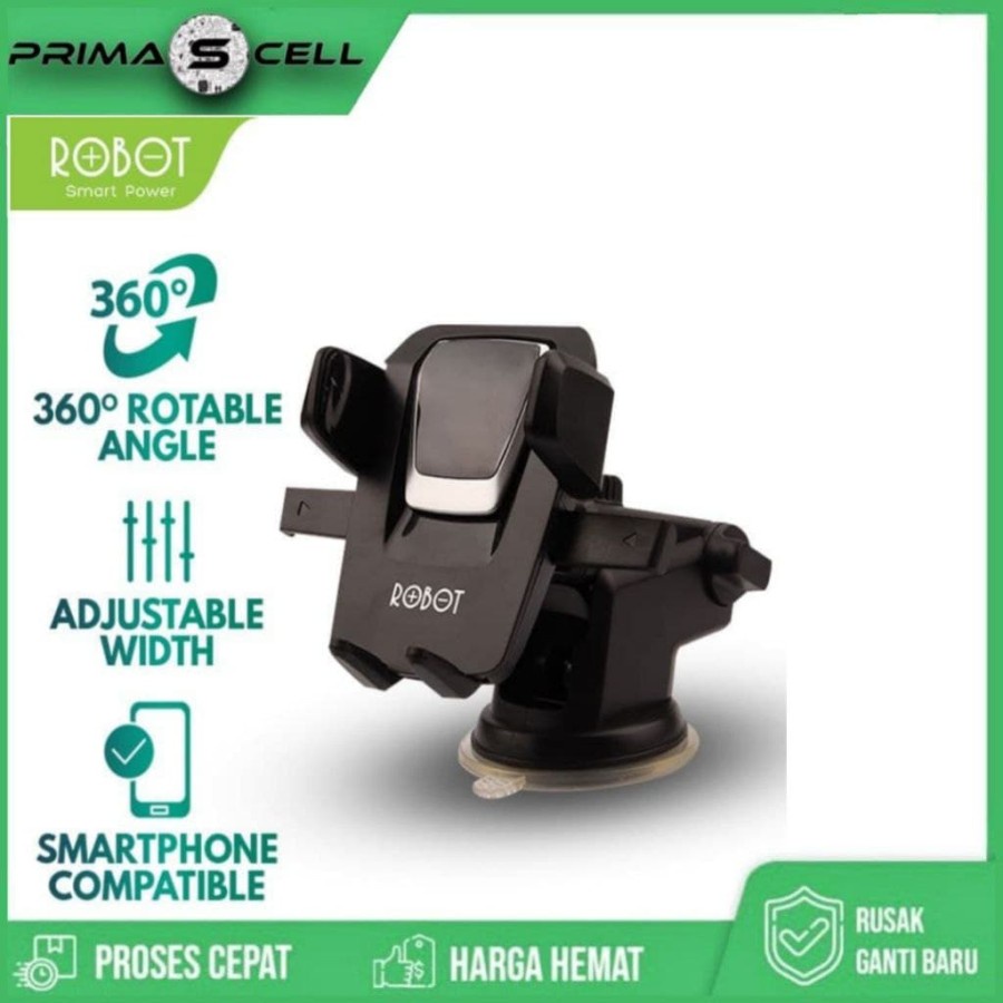 HOLDER HP MOBIL ROBOT RT-CH03 360 ROTATABLE CAR STAND HOLDER MOBIL