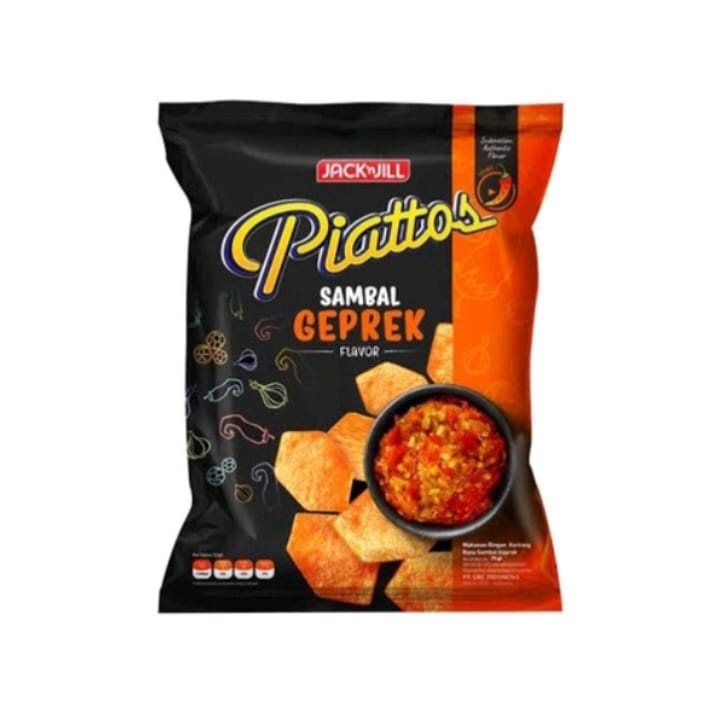 Piattos Snack Kentang | 10 Bks @ 18 Gr | Piatos