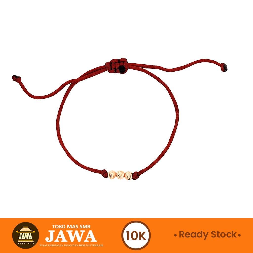 Jual Gelang Emas Tali Dioris Kadar 10K Toko Mas Jawa Shopee Indonesia