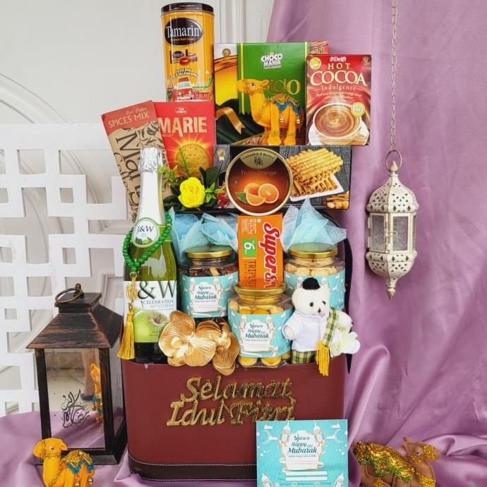 

PARSEL RAMADHAN PAKET BOX HAMPERS LEBARAN PARCEL IDUL FITRI RAMADHAN KUE KERING 76 EL09I09A82L