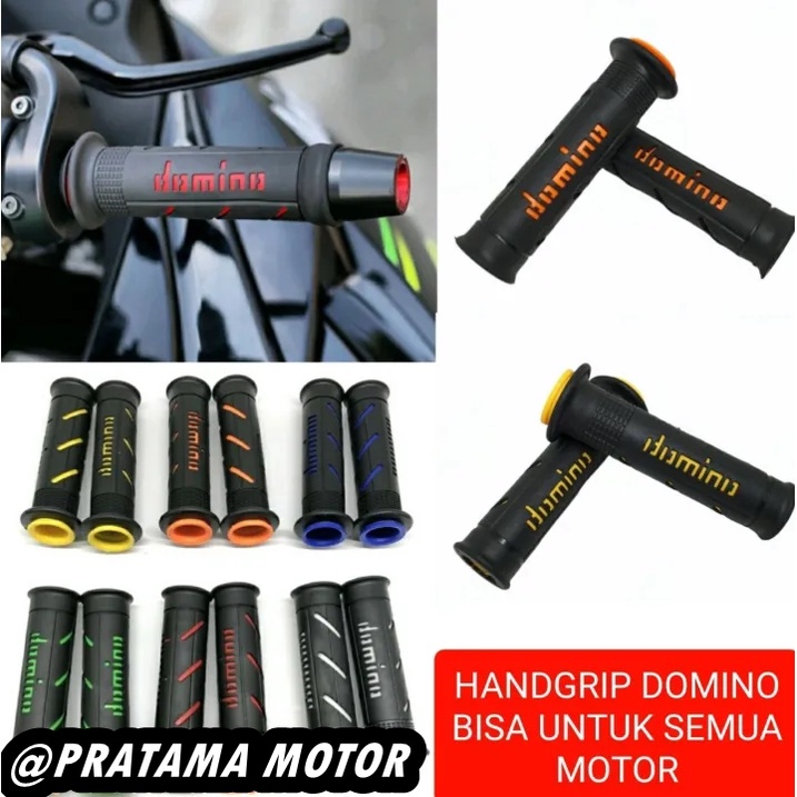 PROMO Handgrip Grip Sepasang Domino Sisik Universal Semua Motor