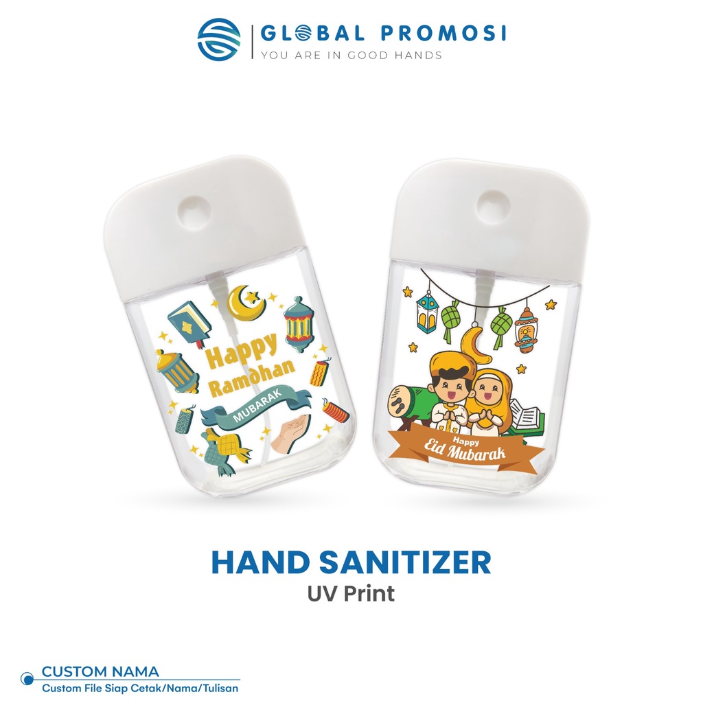 Hand Sanitizer Ramadhan Idul Fitri Custom Uv Print Pocket Spray