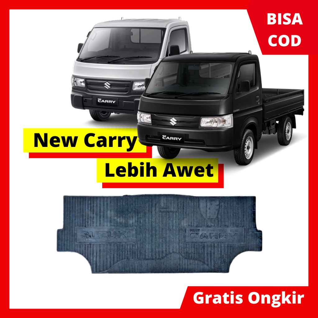 Karpet Kabin Mobil Suzuki New Carry Pick Up Tayo Bahan Karet Hitam Premium Lebih Awet dan Tebal Satu