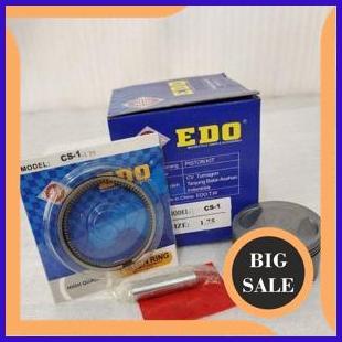 Seker Seher Piston Set Komplit Circlip Piston Ring oversize OS 1.75 Honda CS1 - cs 1 one - Sonic 1M4