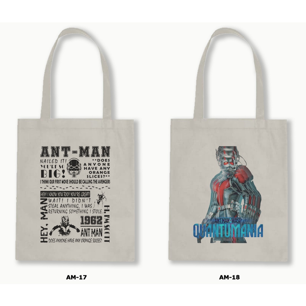 TOTE BAG BLACU - ANT-MAN AND THE WASP a