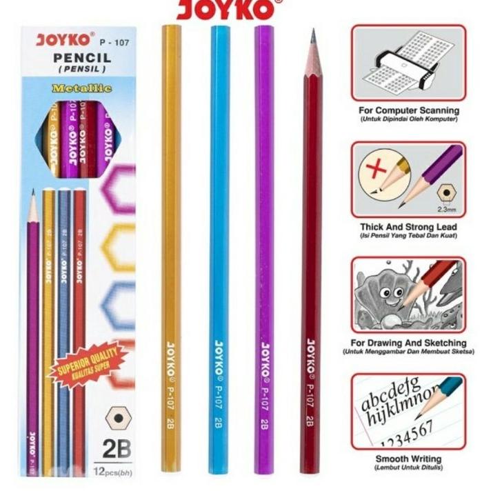 

Promo 6.6 [D] Pensil 2B P107 Joyko