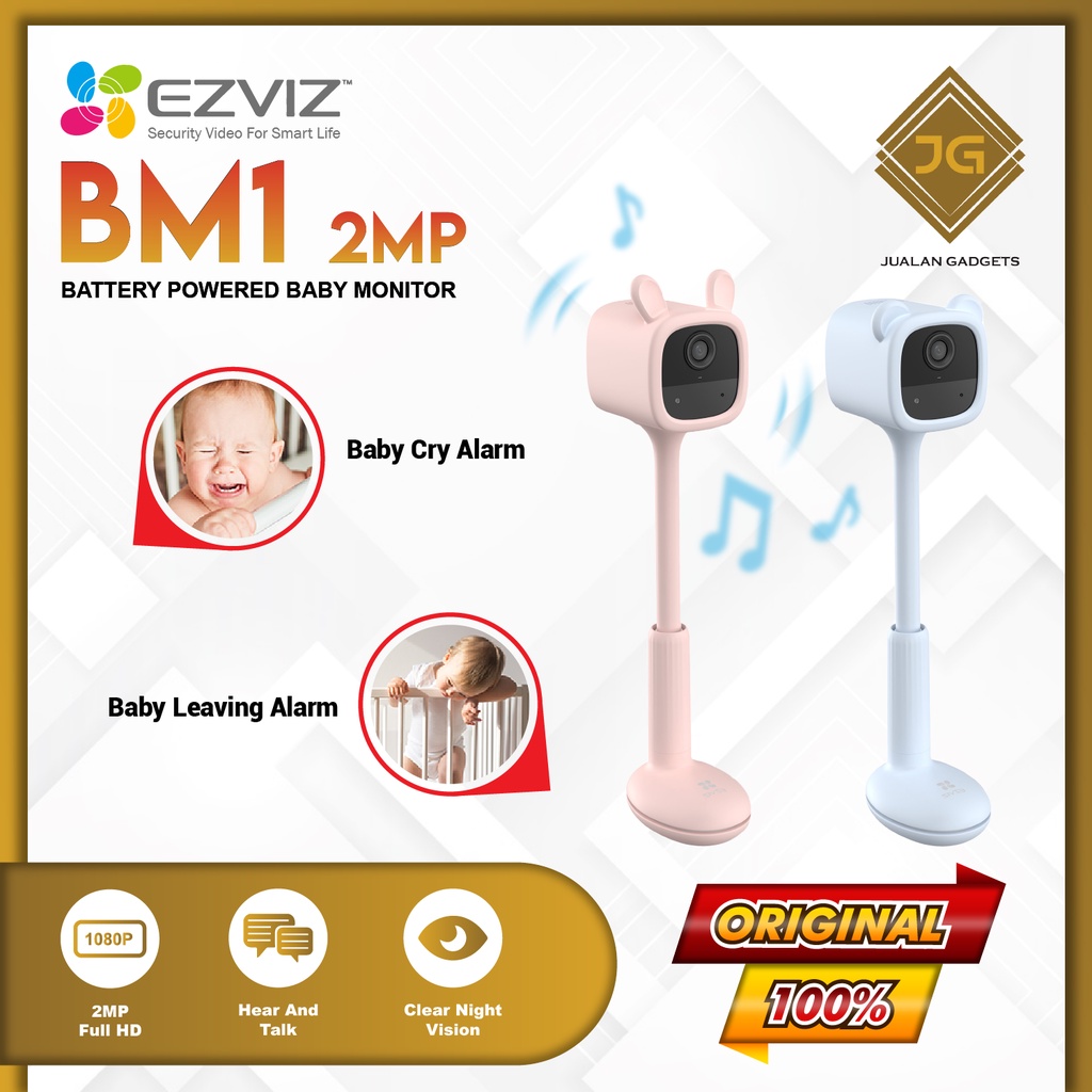 EZVIZ BM1 Battery Powered Baby Camera Monitor CCTV