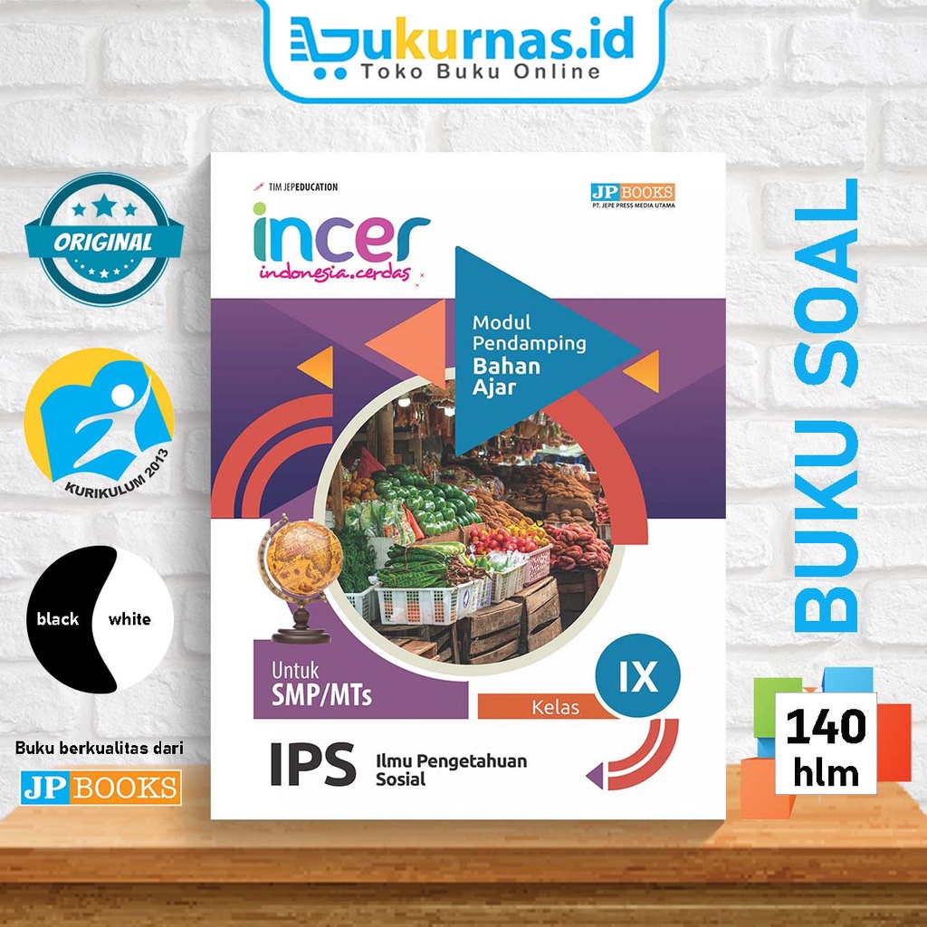 Buku Pendamping IPS SMP Kelas 9 LKS Incer