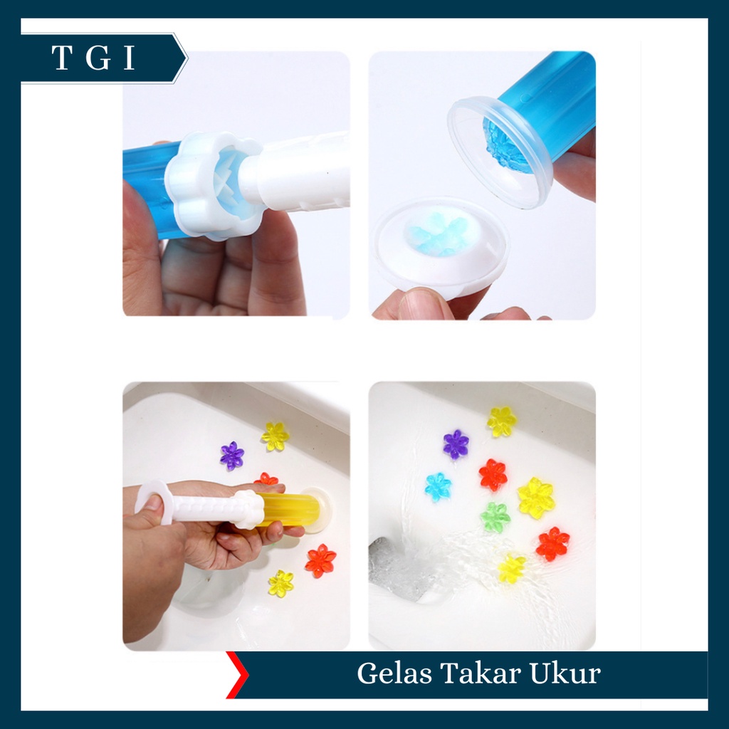 TGI - PARFUM TOILET / STERIL PEWANGI WC / FRAGRANCE GEL TOILET CLEANER KLOSET / GEL PENGHARUM KLOSET WC ANTI BAU