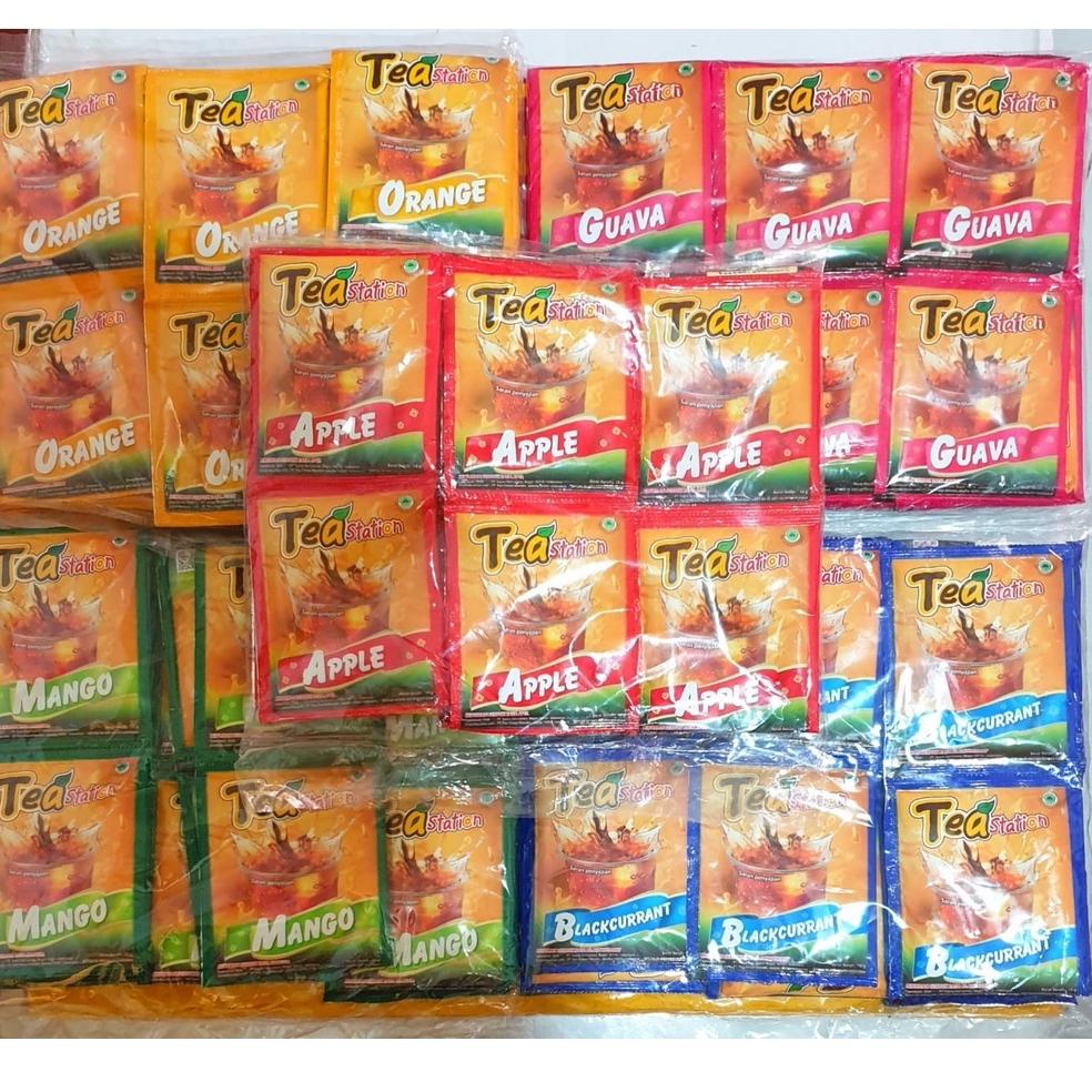 

✓ Serbuk Poci berwarna (APEL, JERUK, MANGGA, ANGGUR & JAMBU )1renceng isi 10pcs