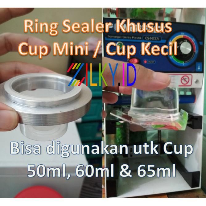 60Ml Sealer Agar Eton Powerpack Frutang Cup Puding Kecil Bkn 50Ml Mini