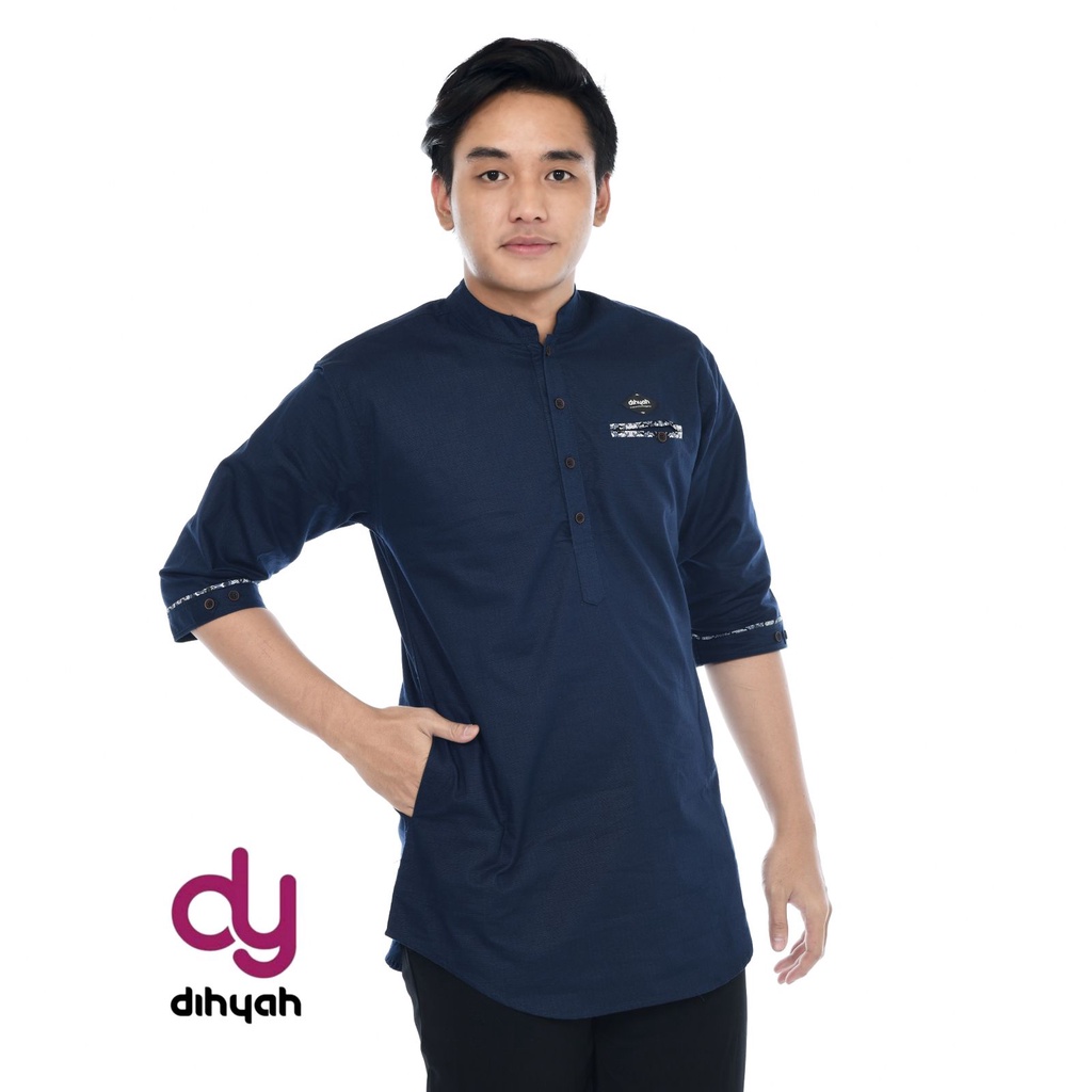 KURTA BATIK NAVY