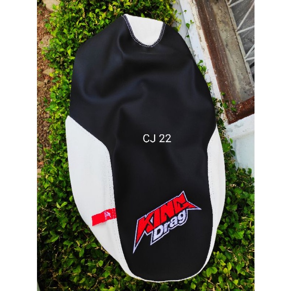 KULIT JOK MOTOR KING DRAG BORDIR JAHIT SAMPING TERBARU