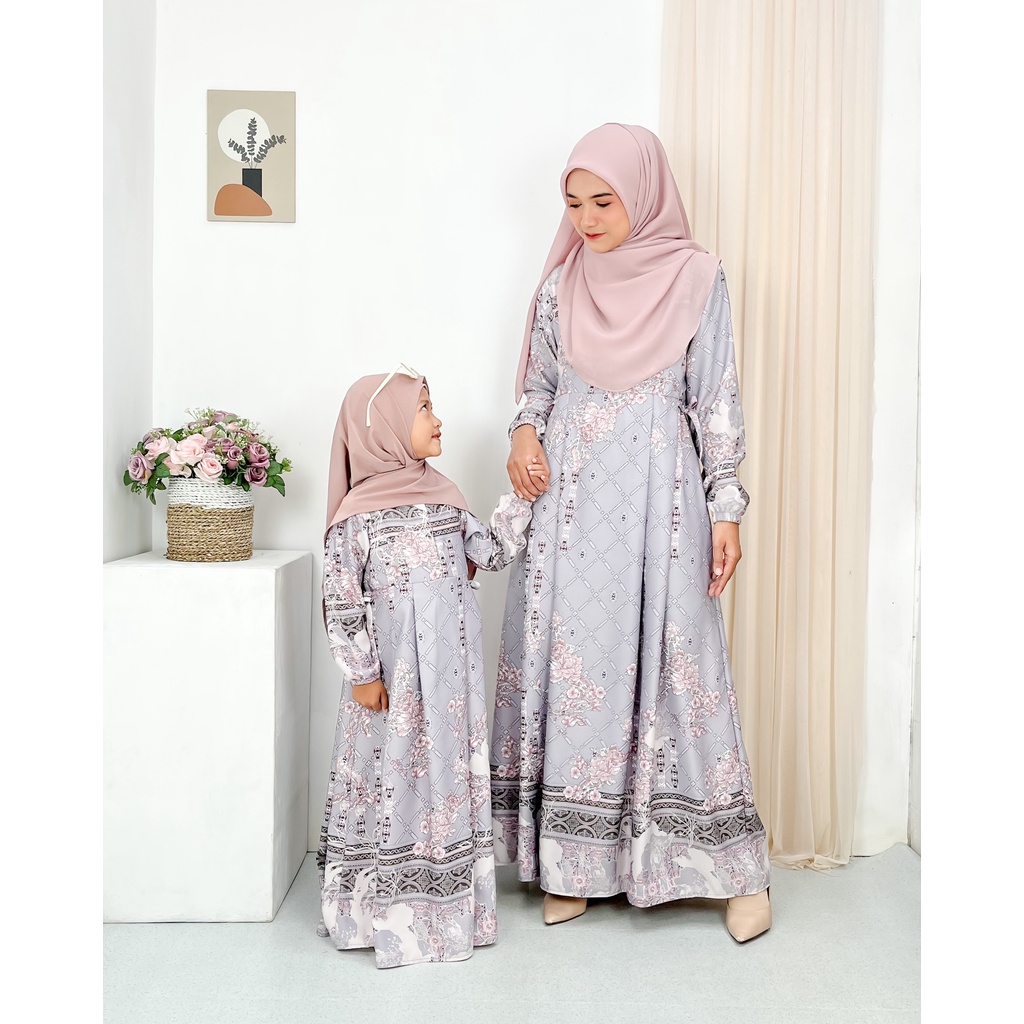 Haura Dress Meira Gamis Busui S- XXLJumbo Bisa Couple