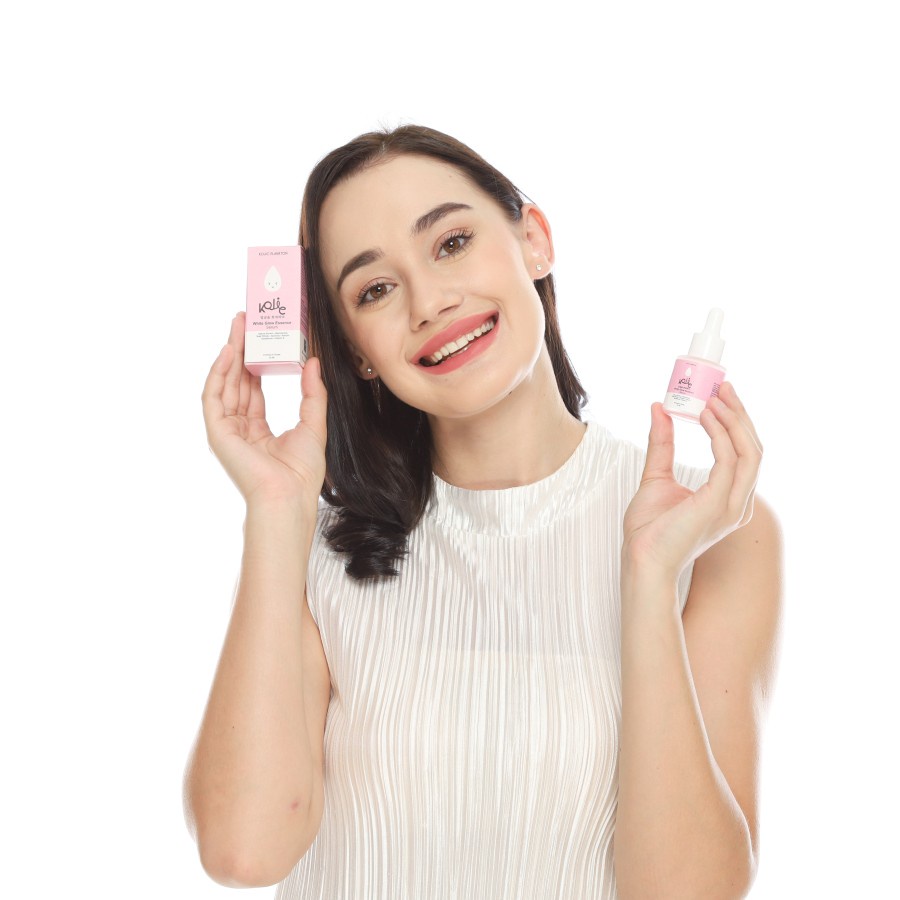 Serum Cream mencerahkan Menyamarkan Meratakan Menenangkan Melembabkan Mencegah tanda tanda Penuaan Kerutan Noda kusam Kemerahan Dark Spot Kojic Plankton White Glow Essence Serum Ampuh Original BPOM