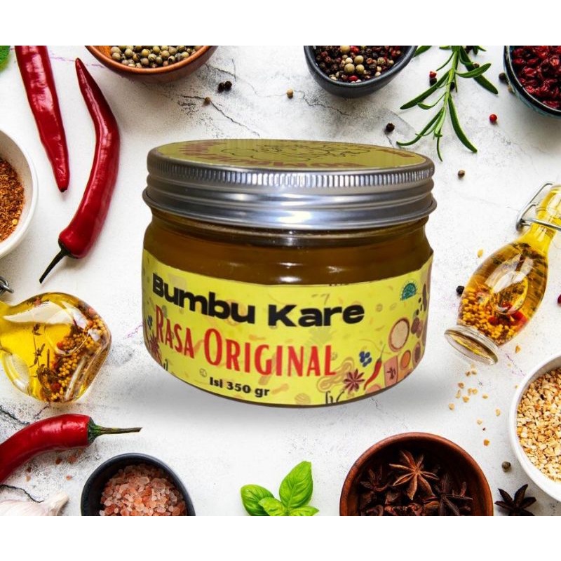 

BOMBOE PAWON / BUMBU KARE ORIGINAL / BUMBU INSTAN / BUMBU CEPAT SAJI