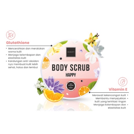 Scarlett Whitening Body Scrub 250 ml