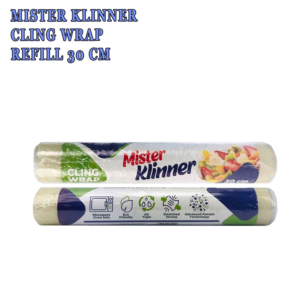 Plastik Wrap* Mister Klinner* Cling Wrap Refill* UK.30X40CM